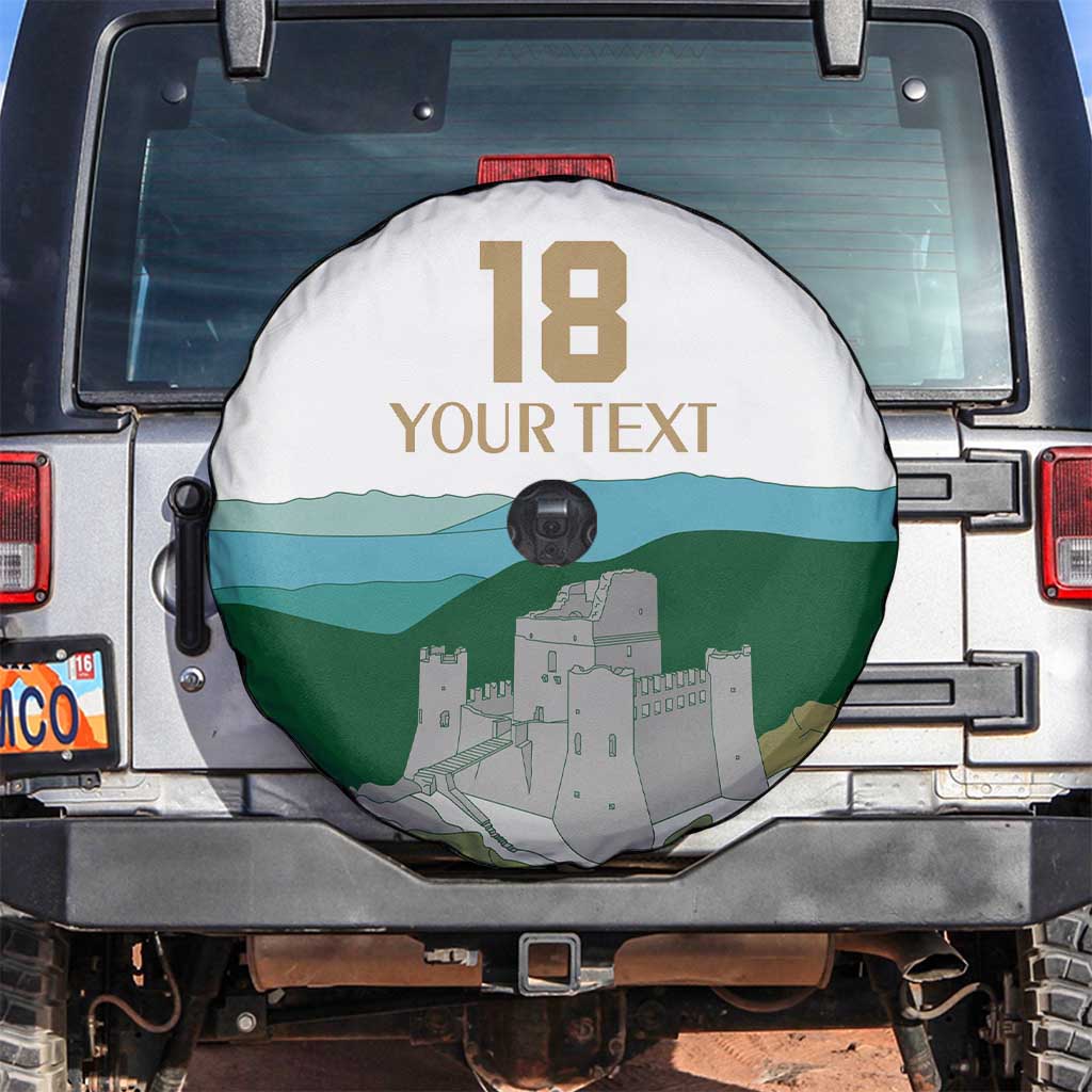 Custom Italy Abruzzo Spare Tire Cover Gran Sasso d'Italia - Wonder Print Shop