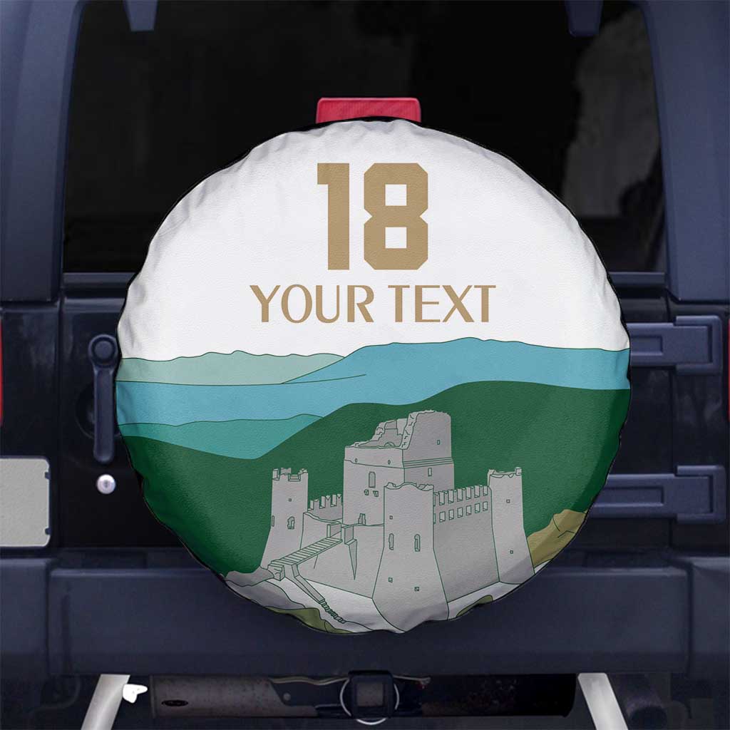 Custom Italy Abruzzo Spare Tire Cover Gran Sasso d'Italia - Wonder Print Shop