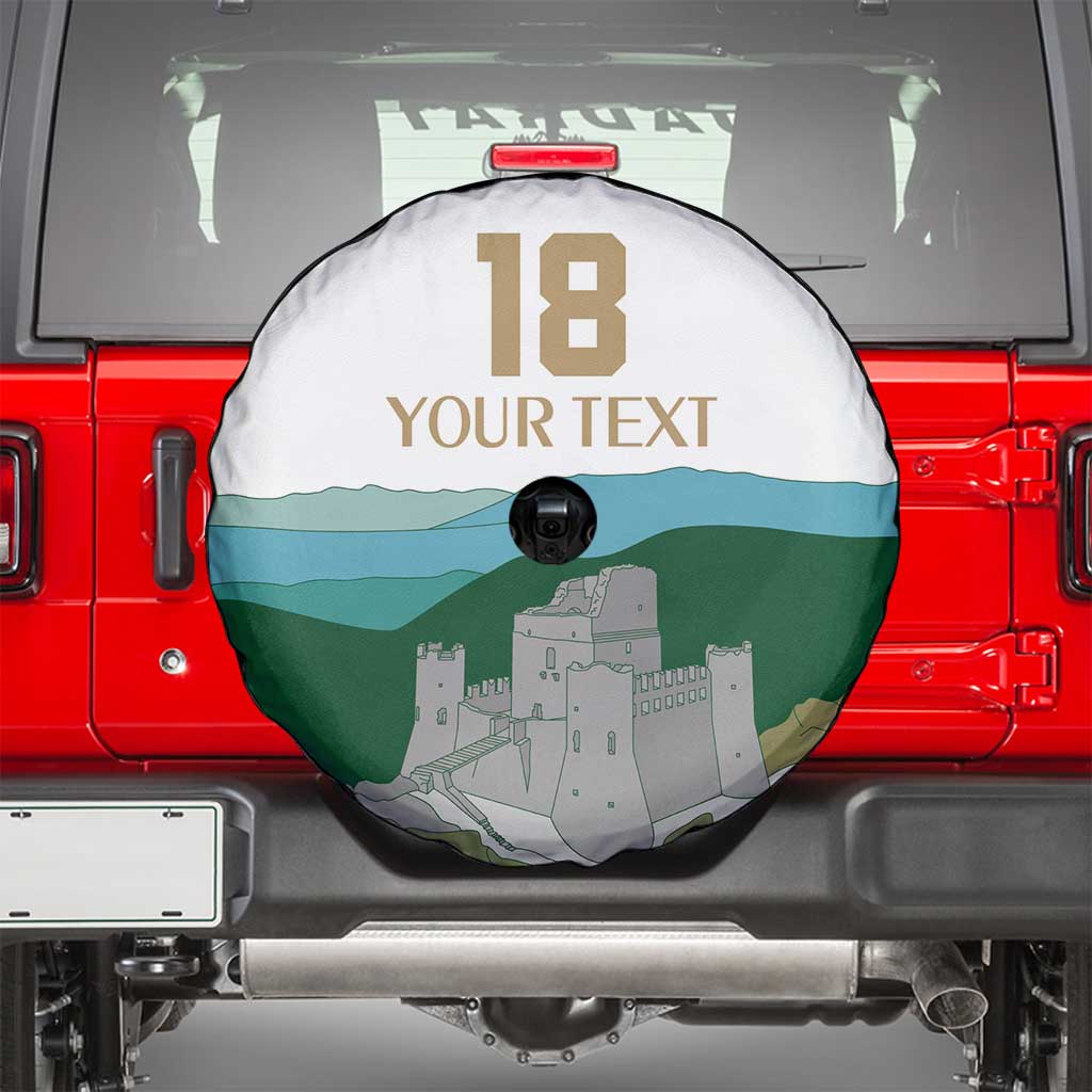 Custom Italy Abruzzo Spare Tire Cover Gran Sasso d'Italia - Wonder Print Shop