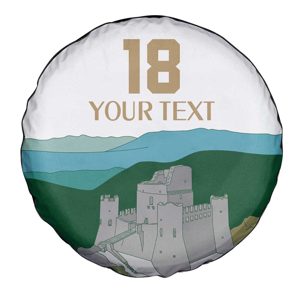 Custom Italy Abruzzo Spare Tire Cover Gran Sasso d'Italia - Wonder Print Shop