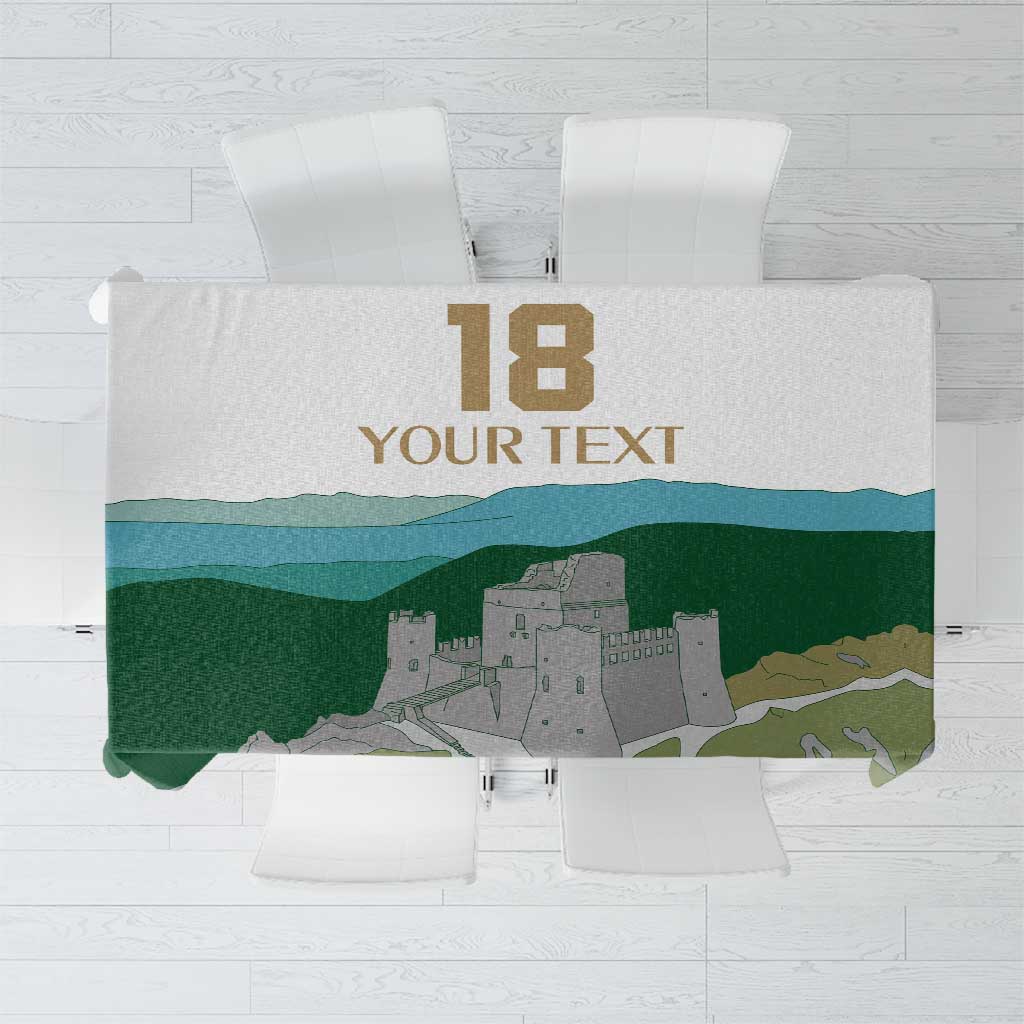 Custom Italy Abruzzo Tablecloth Gran Sasso d'Italia - Wonder Print Shop