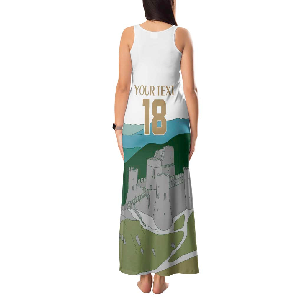 Custom Italy Abruzzo Tank Maxi Dress Gran Sasso d'Italia - Wonder Print Shop