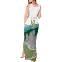 Custom Italy Abruzzo Tank Maxi Dress Gran Sasso d'Italia - Wonder Print Shop