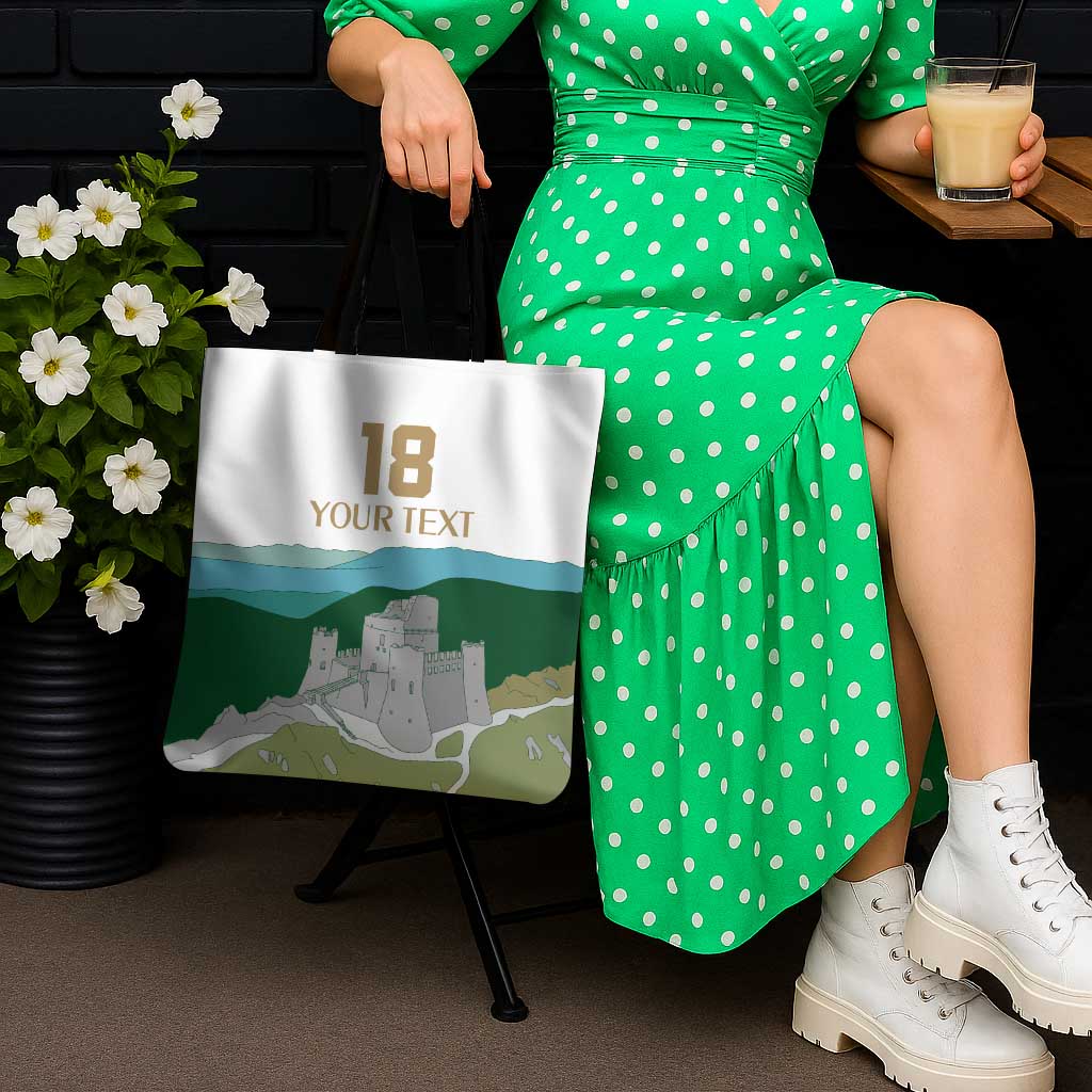 Custom Italy Abruzzo Tote Bag Gran Sasso d'Italia - Wonder Print Shop