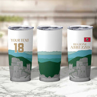 Custom Italy Abruzzo Tumbler Cup Gran Sasso d'Italia - Wonder Print Shop