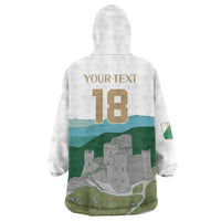 Custom Italy Abruzzo Wearable Blanket Hoodie Gran Sasso d'Italia - Wonder Print Shop