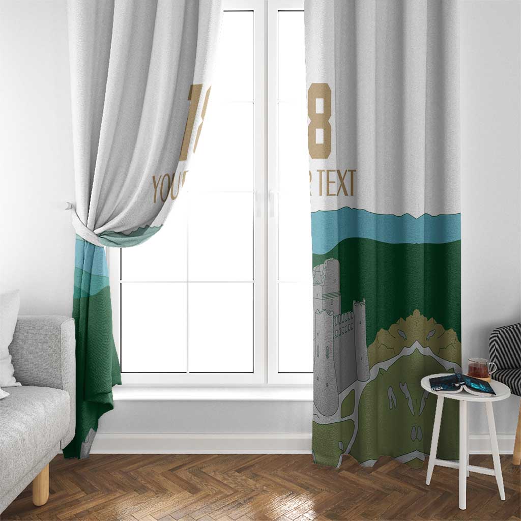 Custom Italy Abruzzo Window Curtain Gran Sasso d'Italia - Wonder Print Shop