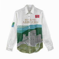 Custom Italy Abruzzo Women Casual Shirt Gran Sasso d'Italia - Wonder Print Shop