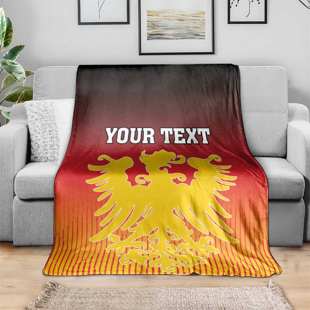 Personalized Germany Blanket With Coat Of Arms