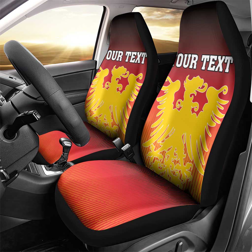 Personalized Germany Car Seat Cover With Coat Of Arms - Wonder Print Shop