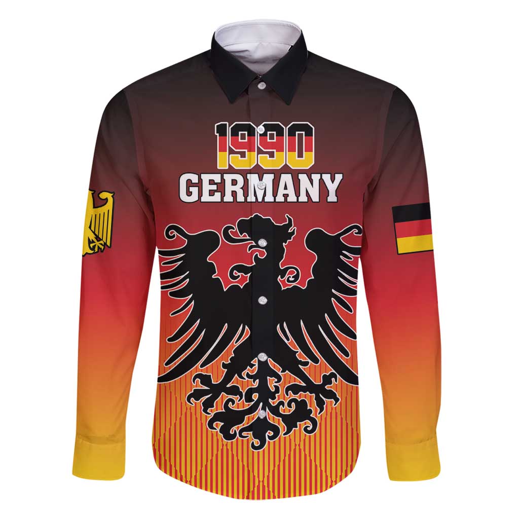 Personalized Germany Family Matching Off Shoulder Maxi Dress and Hawaiian Shirt With Coat Of Arms - Wonder Print Shop