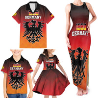 Personalized Germany Family Matching Tank Maxi Dress and Hawaiian Shirt With Coat Of Arms - Wonder Print Shop