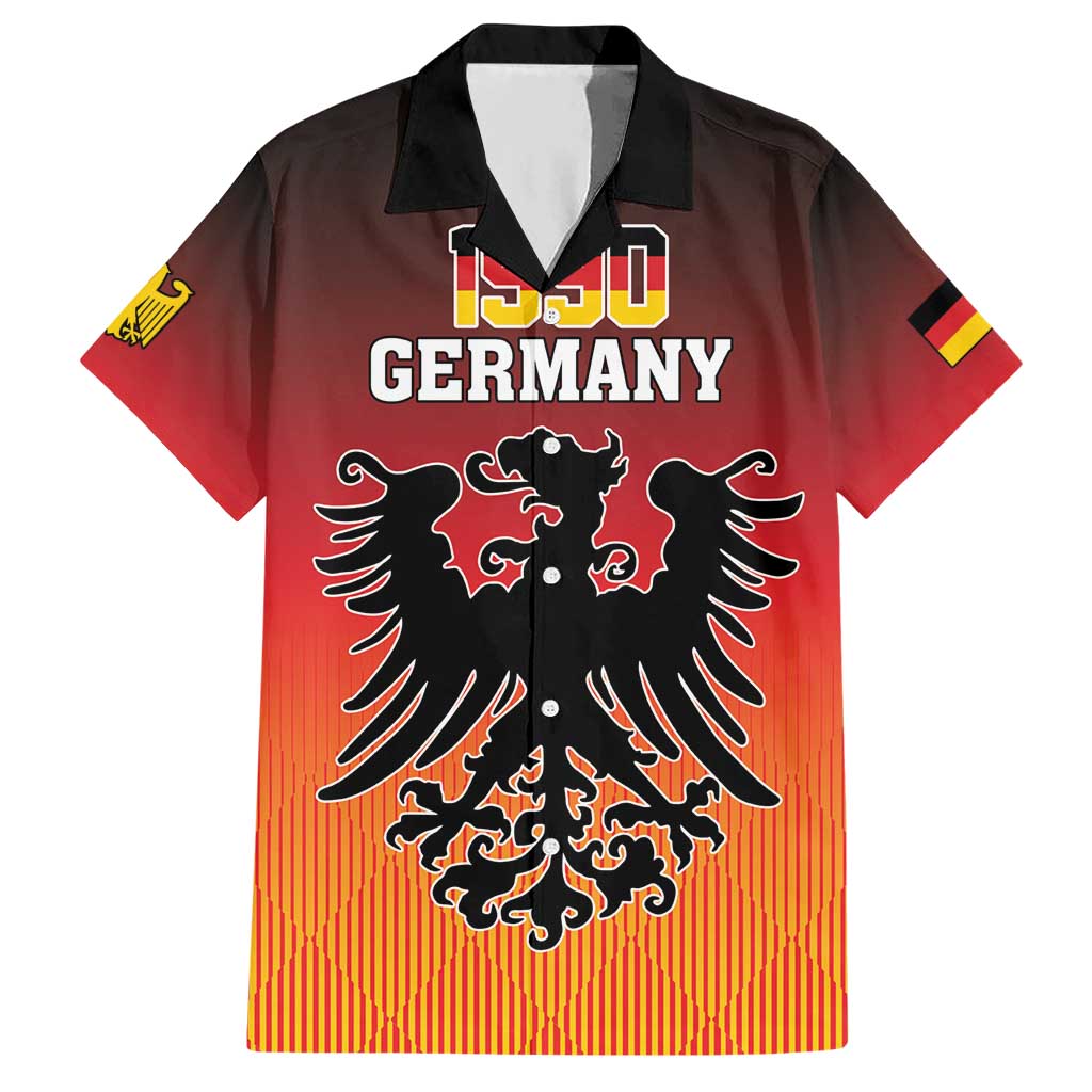 Personalized Germany Hawaiian Shirt With Coat Of Arms - Wonder Print Shop