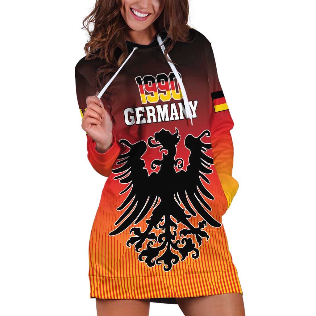Personalized Germany Hoodie Dress With Coat Of Arms - Wonder Print Shop
