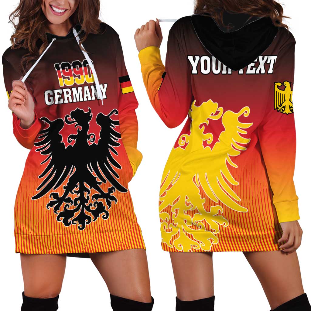 Personalized Germany Hoodie Dress With Coat Of Arms - Wonder Print Shop