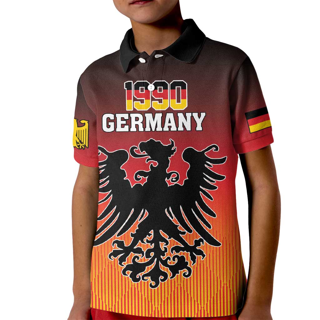 Personalized Germany Kid Polo Shirt With Coat Of Arms - Wonder Print Shop
