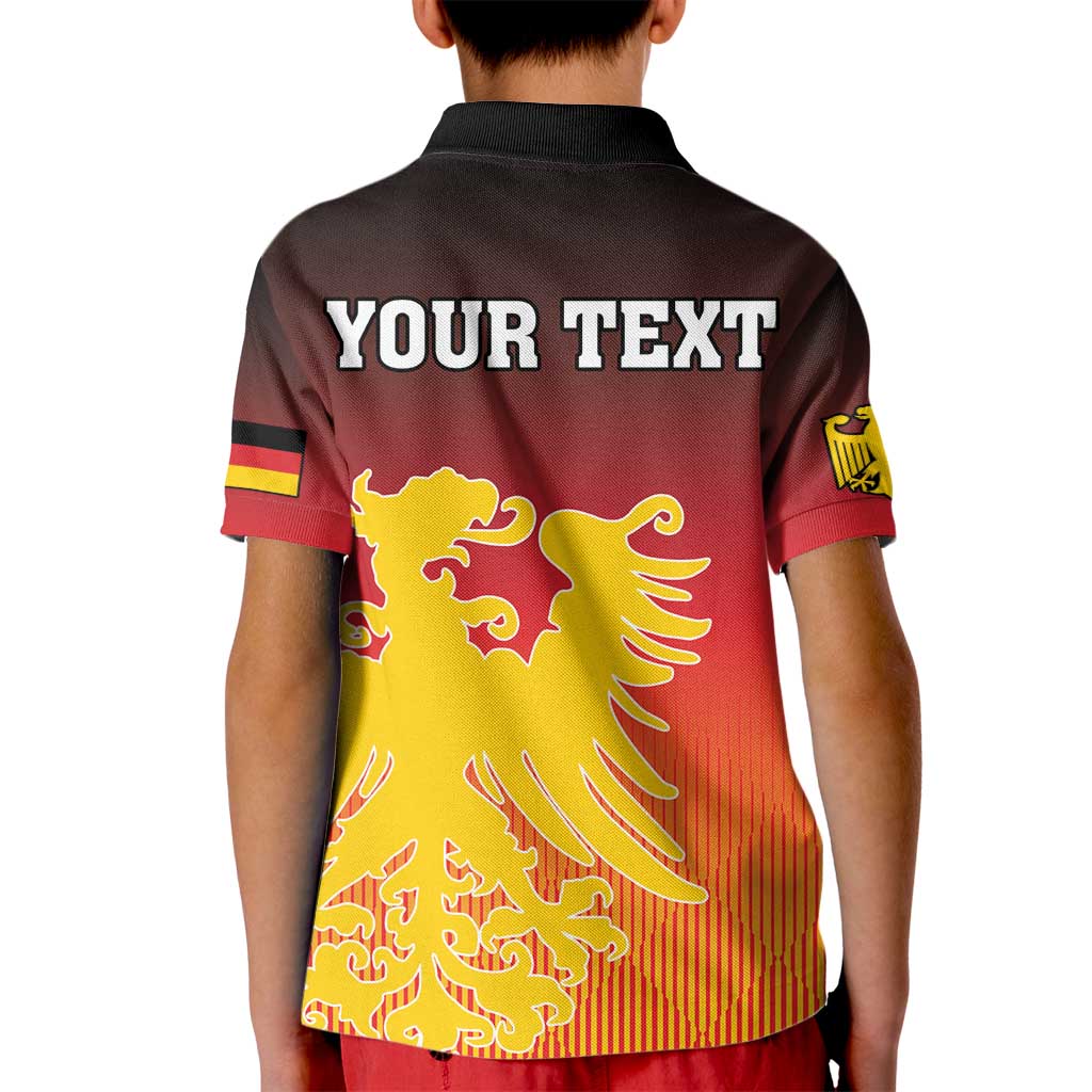 Personalized Germany Kid Polo Shirt With Coat Of Arms - Wonder Print Shop