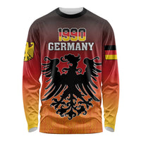 Personalized Germany Long Sleeve Shirt With Coat Of Arms - Wonder Print Shop
