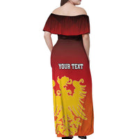 Personalized Germany Off Shoulder Maxi Dress With Coat Of Arms - Wonder Print Shop