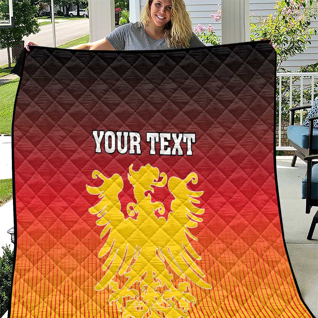 Personalized Germany Quilt With Coat Of Arms - Wonder Print Shop