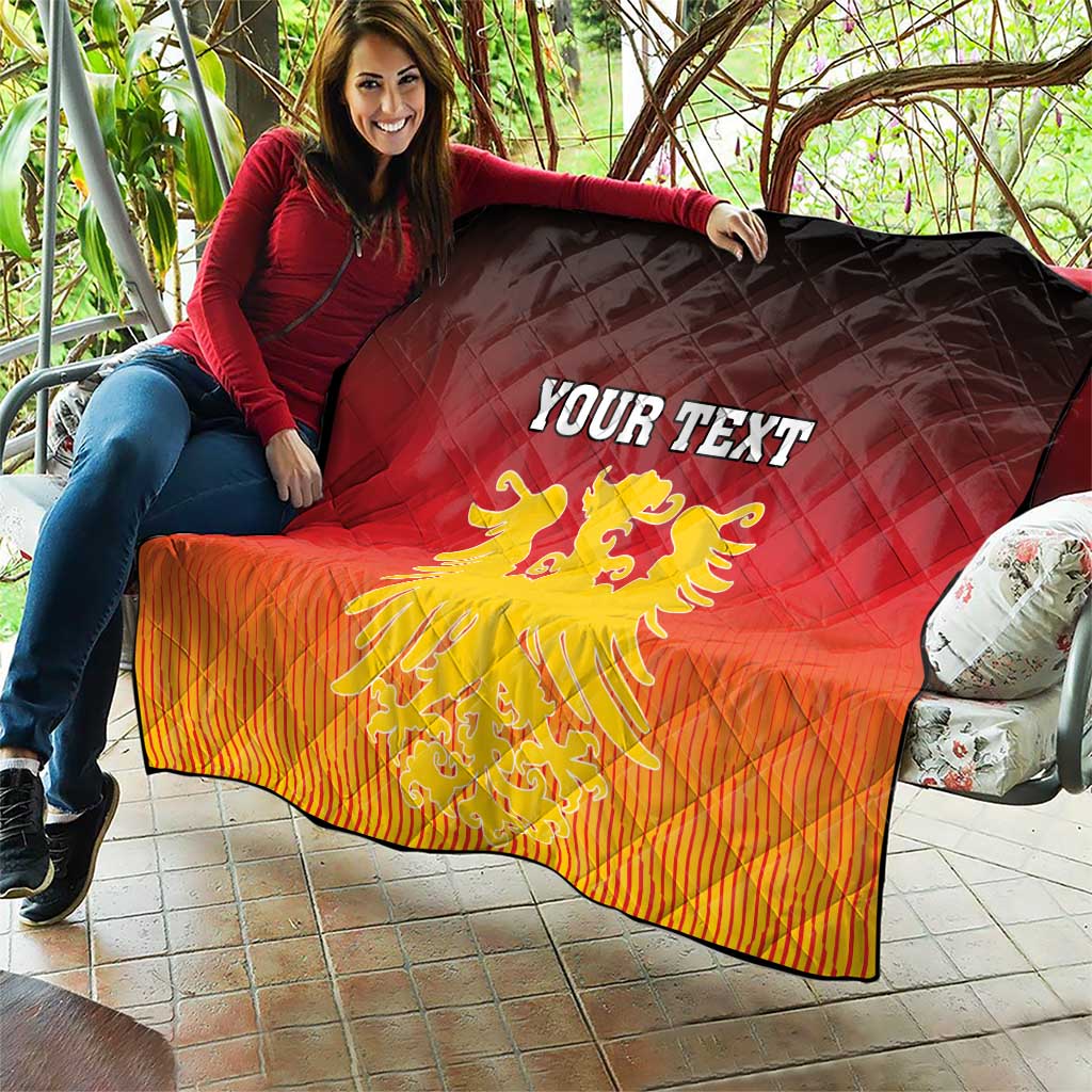 Personalized Germany Quilt With Coat Of Arms - Wonder Print Shop