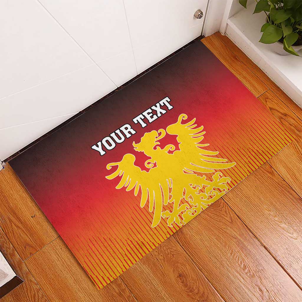 Personalized Germany Rubber Doormat With Coat Of Arms - Wonder Print Shop