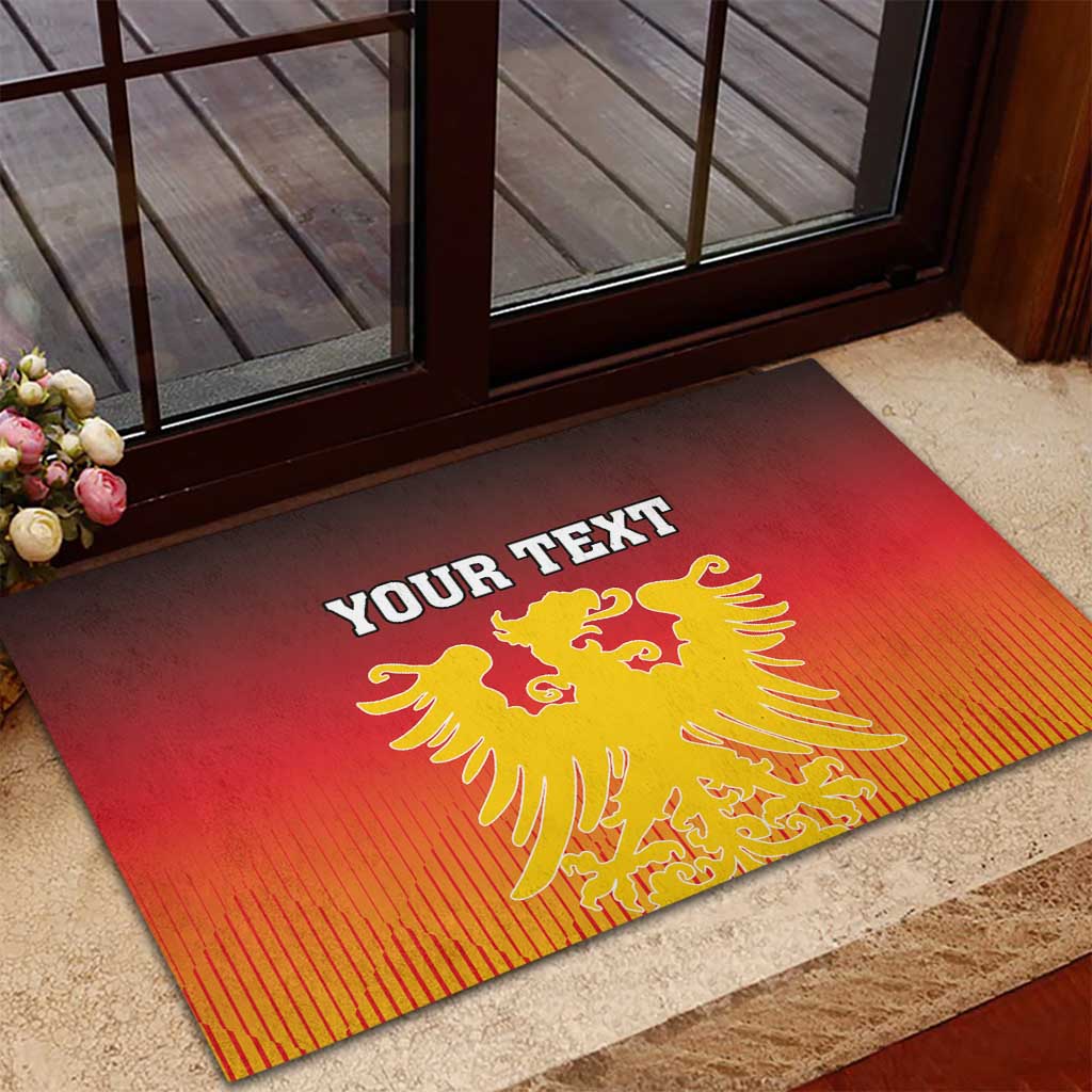 Personalized Germany Rubber Doormat With Coat Of Arms - Wonder Print Shop