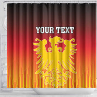 Personalized Germany Shower Curtain With Coat Of Arms