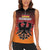 Personalized Germany Women Sleeveless Polo Shirt With Coat Of Arms - Wonder Print Shop