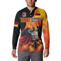 Personalized Germany Unity Day Button Sweatshirt The Eagle With Berlin Wall - Wonder Print Shop