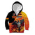 Personalized Germany Unity Day Kid Hoodie The Eagle With Berlin Wall - Wonder Print Shop