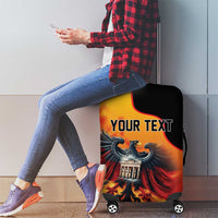 Personalized Germany Unity Day Luggage Cover The Eagle With Berlin Wall - Wonder Print Shop