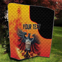 Personalized Germany Unity Day Quilt The Eagle With Berlin Wall - Wonder Print Shop