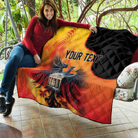 Personalized Germany Unity Day Quilt The Eagle With Berlin Wall - Wonder Print Shop