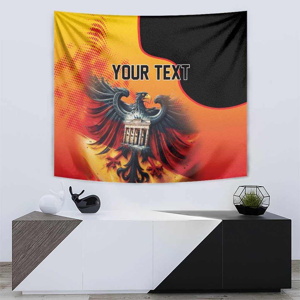 Personalized Germany Unity Day Tapestry The Eagle With Berlin Wall - Wonder Print Shop