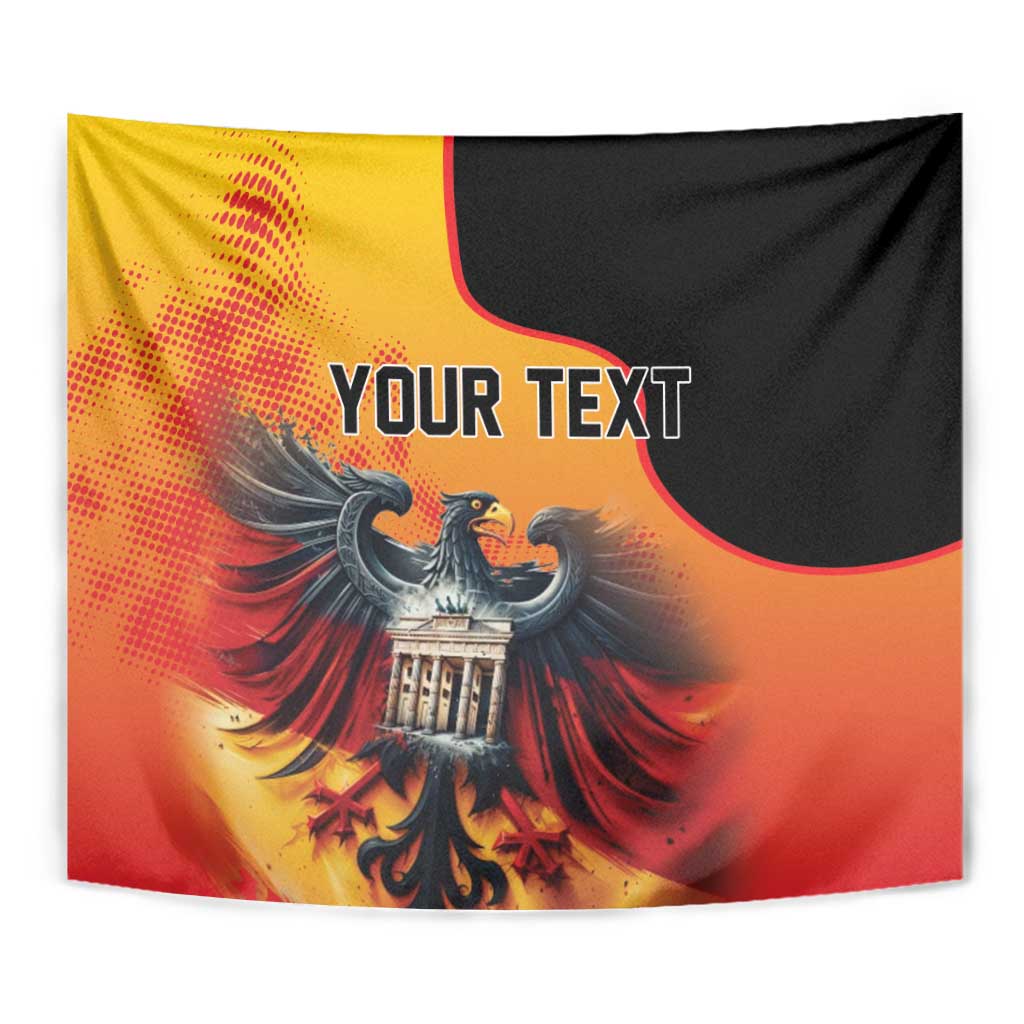 Personalized Germany Unity Day Tapestry The Eagle With Berlin Wall - Wonder Print Shop
