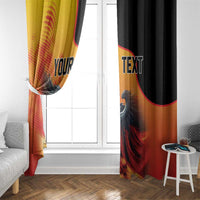 Personalized Germany Unity Day Window Curtain The Eagle With Berlin Wall - Wonder Print Shop