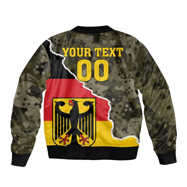 Custom Germany 1990 Bomber Jacket Coat Of Arms With Camo Patterns ...