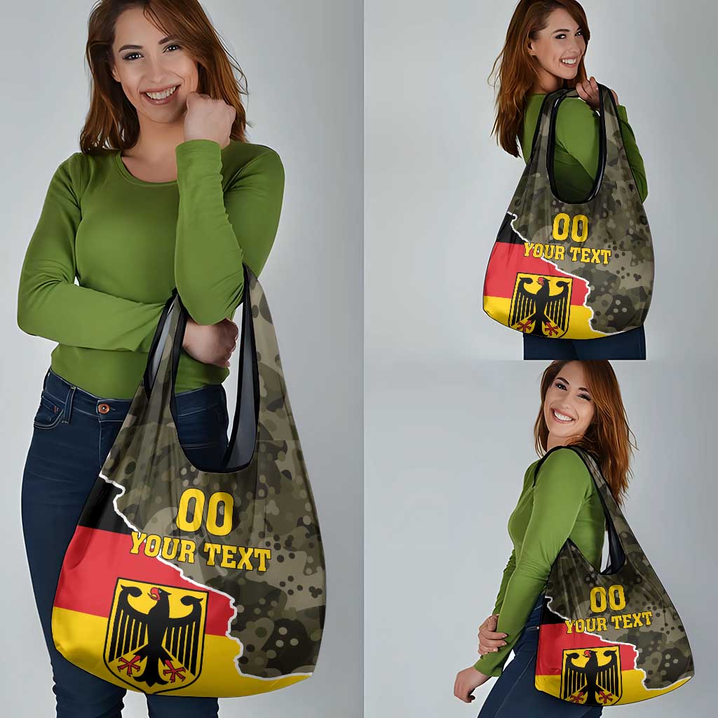 Custom Germany 1990 Grocery Bag Coat Of Arms With Camo Patterns