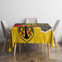 Custom Germany 1990 Tablecloth Coat Of Arms With Camo Patterns - Wonder Print Shop