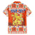 Personalized Netherlands Christmas Family Matching Puletasi and Hawaiian Shirt Coat Of Arms - Prettige Kerst - Wonder Print Shop