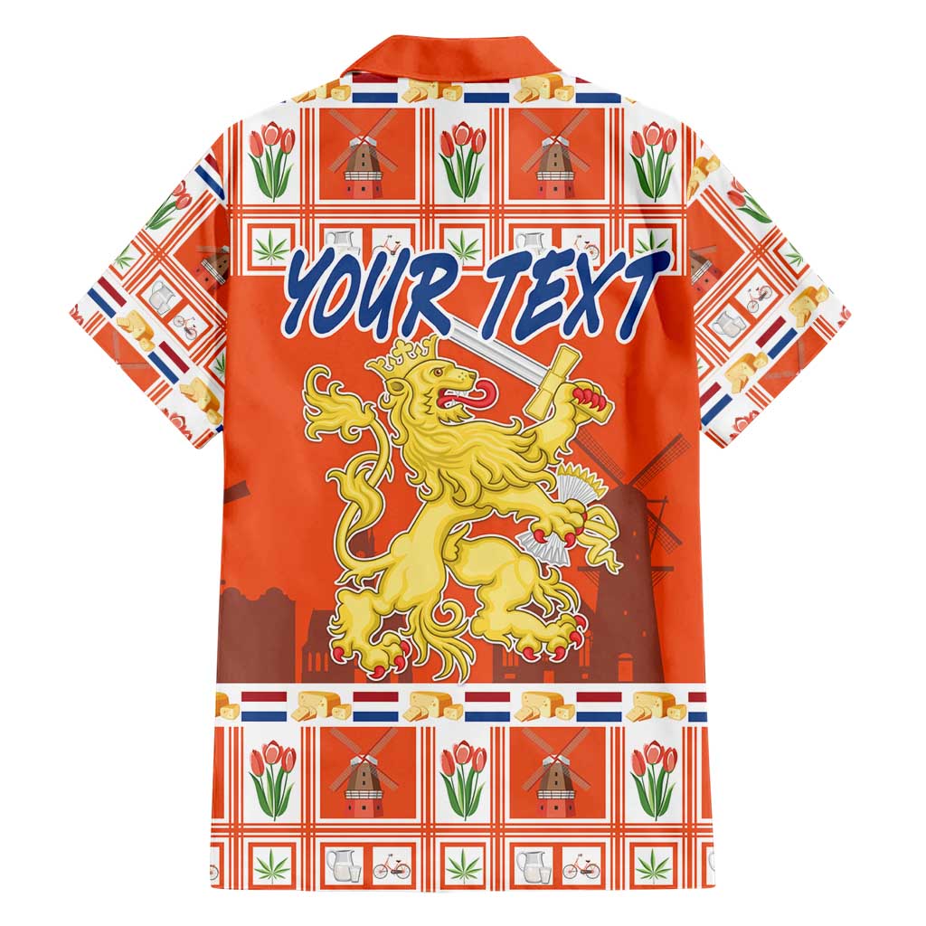 Personalized Netherlands Christmas Family Matching Short Sleeve Bodycon Dress and Hawaiian Shirt Coat Of Arms - Prettige Kerst - Wonder Print Shop