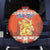 Personalized Netherlands Christmas Spare Tire Cover Coat Of Arms - Prettige Kerst - Wonder Print Shop