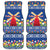 Netherlands Christmas Car Mats Windmills With Tulip Flowers - Wonder Print Shop