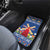 Netherlands Christmas Car Mats Windmills With Tulip Flowers - Wonder Print Shop
