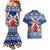 Netherlands Christmas Couples Matching Mermaid Dress and Hawaiian Shirt Windmills With Tulip Flowers - Wonder Print Shop
