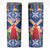 Netherlands Christmas Skinny Tumbler Windmills With Tulip Flowers - Wonder Print Shop