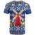 Netherlands Christmas T Shirt Windmills With Tulip Flowers - Wonder Print Shop