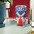 Netherlands Christmas Tumbler Cup Windmills With Tulip Flowers - Wonder Print Shop