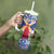 Netherlands Christmas Tumbler With Handle Windmills With Tulip Flowers - Wonder Print Shop